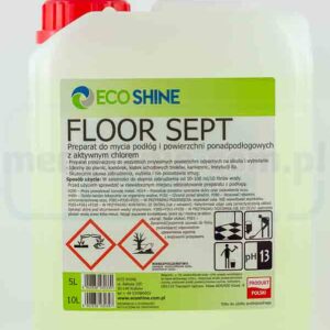 Čisticí prostředek na podlahy s aktivním chlorem - Floor Sept 5L ECO SHINE